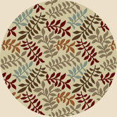 Arthur Leafs Ivory Rug