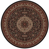 Oriental Classics Isfahan Black Rug