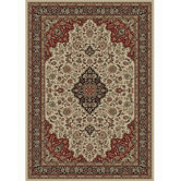 Oriental Classics Medallion Ivory Rug
