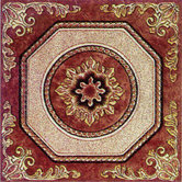 Vinyl French Traditional Floor Tile (Set of 20)