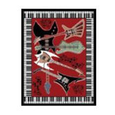 Zone Music Novelty Rug