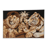 Zone Indian, Tiger and Lion Novelty Rug