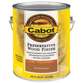 1 Gallon Chestnut Semi Transparent Preservative Wood Finish 140-4