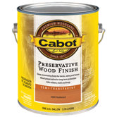 1 Gallon Redwood Semi Transparent Preservative Wood Finish 140-438