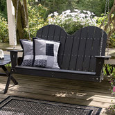Lifestyle Poly Resin Porch Swing