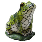 Solar Frog Statue
