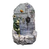 Fiberglass Inspirational Frog Fountain with LED Light
