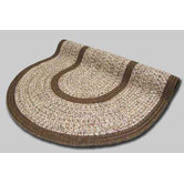 Town Crier Brown Heather with Brown Solids Rug