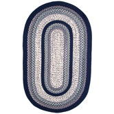 Beantown Boston Harbor Blue Multi Rug