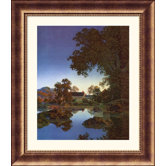 Evening Shadows Bronze Framed Print - Maxfield Parrish