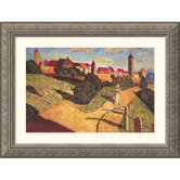 Unknown Kandinsky 15 Silver Framed Print - Wassily Kandinsky