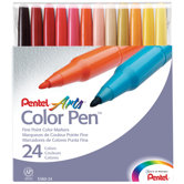 24 Count Assorted Colors Pen Set