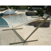 Original Polyester Rope Hammock with Stand