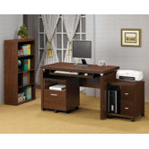 Castle Pines Standard Desk Office Suite