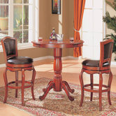 Lincoln Bar Table Set in Cherry