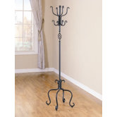 Kelso 68" Coat Rack in Sandy Black