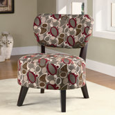 Shady Shores Fabric Slipper Chair