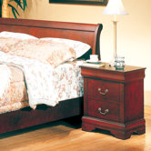 Louis 2 Drawer Nightstand