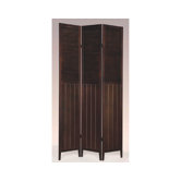 3 Panel Wood Room Divider