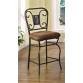 Tavio Scroll Back Counter Height Chair
