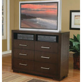 Jessica 6 Drawer Media Chest