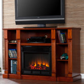 Caswell 52" TV Stand with Electric Fireplace
