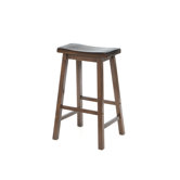 Aloha 29" Bar Stool in Dark Walnut