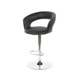 Colorado City 29" Barstool with Footrest in Black