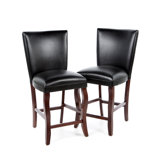 Hoyt 24" Bar Chair in Dark Cherry