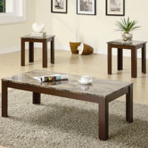 Bingham 3 Piece Coffee Table Set