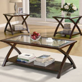 Bingham 3 Piece Coffee Table Set