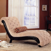 Fabric Chaise Lounge