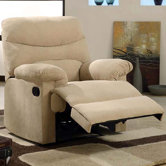 Plush Chaise Recliner