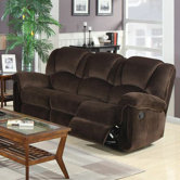 Nicolas Velvet Reclining Sofa