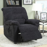 Chenille Recliner