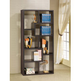 Westonville Display Cabinet in Cappuccino