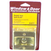 Pocket Door Lock and Pull