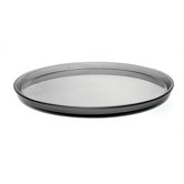 Mini Girotondo Round Tray in Grey by Stefano Giovannoni