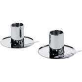 Nouvel Mocha Cup and Saucer (Set of 2)