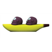 Banana Bros Salt & Pepper Set by Stefano Giovannoni