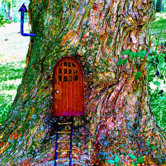 Gnome House Statue