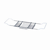 Adjustable Bath Tub Caddy in Chrome