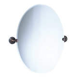 Marina Oval Mirror in Oil Rubbed Bronze