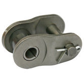 2 Count #80 Roller Chain Offset Link 7680020