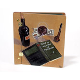 Home and Garden Good Book, Good Wine Photo Album