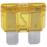 Yellow 20 Amp ATC Fast Acting Blade Type Automotive Fuse ATC-