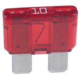 5 Count Red 10 Amp ATC Blade Type Fuses ATC10