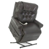 Heritage Collection Very Heavy Duty 3-Position Lift Chair with Button Back - Quick Ship