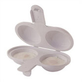 Microwave 2 Cup Egg Poacher