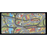 Ride the Train Kids Rug